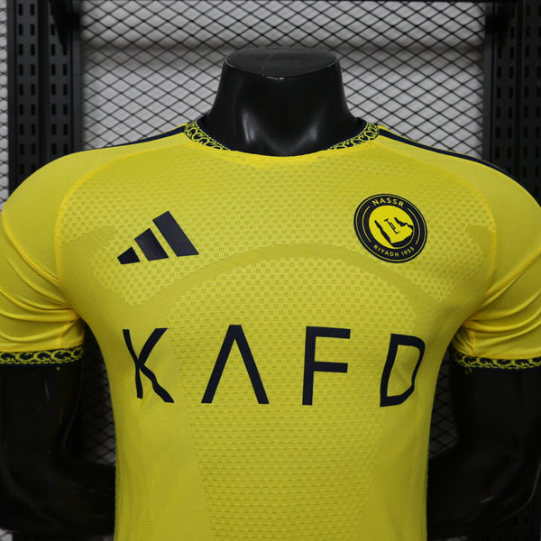 Al Nassr 26/27 Home T-shirt with advertisement