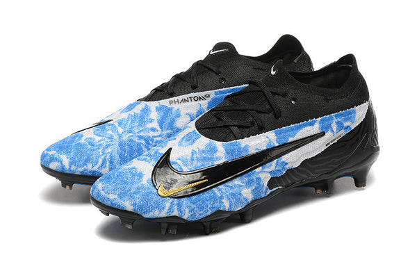 Nike low top Phantom GX double-layer waterproof fish silk fully knitted football shoes FG