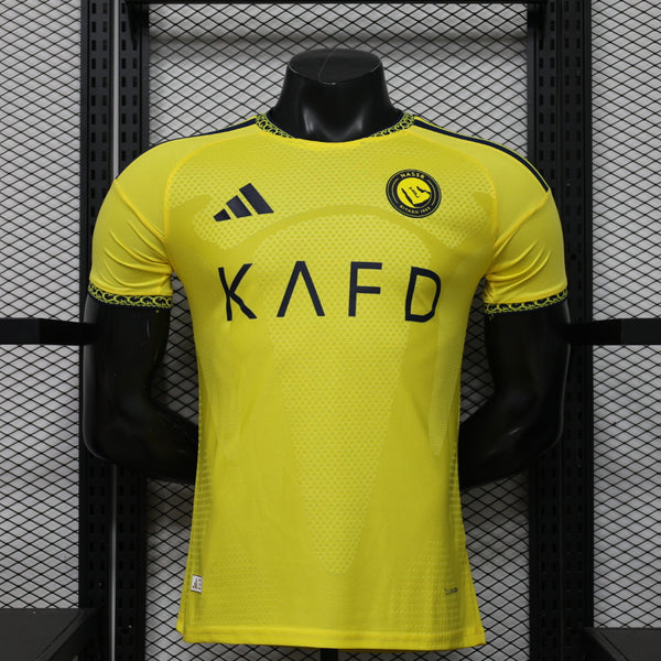 Al Nassr 26/27 Home T-shirt with advertisement